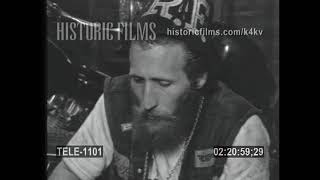 1966 HELLS ANGELS MOTORCYCLE GANG LEADER INTERVIEW [upl. by Altis]