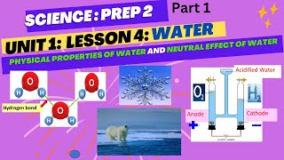 Science prep2unit1Lesson4Water Physical properties  neutral effect of water1st term20242025 [upl. by Eedia]