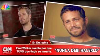 Paul Walker SÍ está vivo Nos revela porque fingió su muerte ENTREVISTA 2014 [upl. by Asset734]