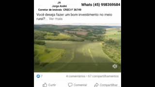 Fazenda á venda no Interior do Paraná 50 km de Foz do Iguaçu [upl. by Sitelc]