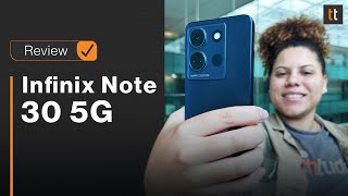 Celular Infinix Note 30 5G é bom Veja REVIEW e se vale a pena [upl. by Rabah]