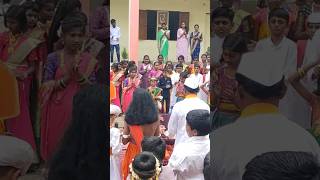 Vitthal Namachi Shala Bharali vitthalsongs shortvideo shortsfeed viral viralsong [upl. by Ellehs]