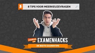 8 TIPS VOOR HET BEANTWOORDEN VAN MEERKEUZEVRAGEN  Examenhacks [upl. by Remington]