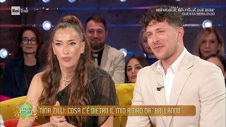 Nina Zilli e Pasquale La Rocca  Da Noi a ruota libera 10112024 [upl. by Acemat]