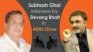 ShowMan Subhash Ghai  Movie Director  Exclusive Interview with Devang Bhatt [upl. by Ennayelsel445]