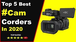 Top 5 Best Camcorders in 2020 Buying Guide [upl. by Amat820]