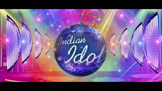 Background WITH LIGHTS and mix Disco🪩 design light Round Stage Indian idolSHORTSHDVIDEOS [upl. by Neelrihs]