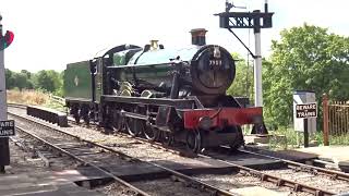 GWR 7903 Foremarke Hall Locomotive  Gloucestershire Warwickshire Railway 31st August 2022 [upl. by Sacken]