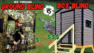 Watch This Before Buying a Hunting Blind See Through Ground Blind vs Box Blind [upl. by Taka165]