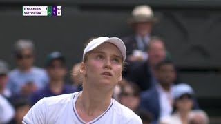 Rybakina vs Svitolina Highlights  Wimbledon 2024  Elena Rybakina vs Elina Svitolina Highlights [upl. by Narayan]