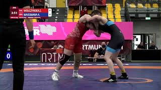 14 WW  65 kg Z WOLCZYNSKA POL v A MAKSIMAVA BLR [upl. by Aekan]