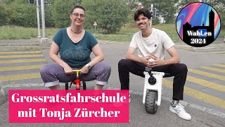 «In gewissen Fällen bin ich für Enteignungen»  Grossratsfahrschule mit Tonja Zürcher [upl. by Enneyehc]