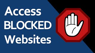 How To Access Blocked Websites at SchoolCollegeWork [upl. by Aratas745]