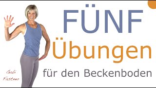 5️⃣ Übungen für den Beckenboden in 11 min  ohne Geräte Mattentraining [upl. by Terchie]