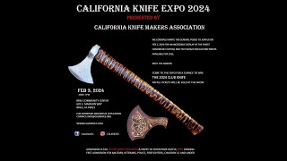 Upcoming Knife show the California Knife Expo 2024 [upl. by Zaria251]