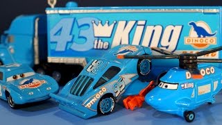 Тачки  машинки из мультика Молния Маквин  Диноко Disney Cars Dinoco diecast collection [upl. by Lezlie]