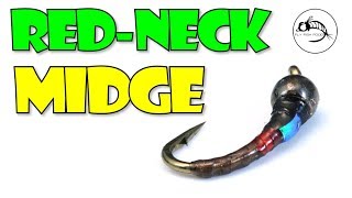 Fly Tying Tutorial Red Neck Midge Chironomid [upl. by Nollaf]