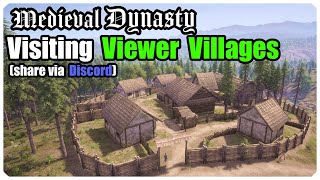 Visiting YOUR Villages  Medieval Dynastys Autumn Update is FINALLY HERE and its AMAZING [upl. by Waechter]