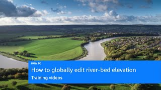 How to globally edit riverbed elevation [upl. by Hgielyak]