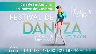 Festival de Danza 2024 Gala de instituciones educativas del gobierno [upl. by Eeryn3]