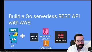 Build a Go serverless REST API with AWS Gin Lambda Api Gateway Serverless command line [upl. by Yelsnit54]