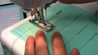 Janome G Series 4Step Buttonhole [upl. by Orenid]