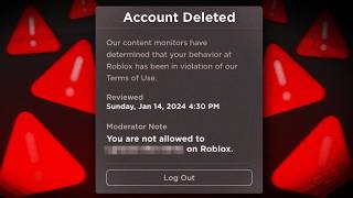 Roblox Is TERMINATING These Accounts [upl. by Terena938]