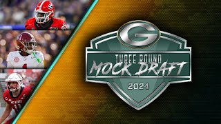 Packers 3 Round Mock Draft [upl. by Morice]