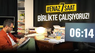 7 Saat Birlikte Çalışalım Study With Me 7 Hours CanlıYayın [upl. by Nonnah]