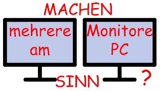 Machen mehrere Bildschirme am PC Sinn  HD  Meine Meinung und Erfahrung  Edu Reson [upl. by Dnarb]