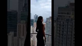 Glass lift at hopewell center wanchai shortvideo [upl. by Yelyah]