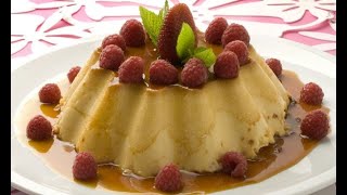 Receta de flan con leche condensada  Karlos Arguiñano [upl. by Tal]