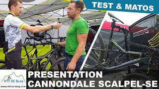 ✅ Présentation VTT Cannondale ScalpelSE 1  MTB [upl. by Ynaiffit]