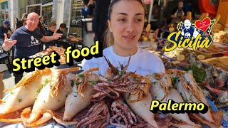 Street food da Biga a Palermo  Sicilia [upl. by Kasevich]