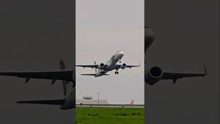 Embraer 190 Takeoff airport lisboa shorts [upl. by Ellissa]