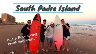 South Padre Island Spring break Saturday surf session 2022 [upl. by Ellertal]