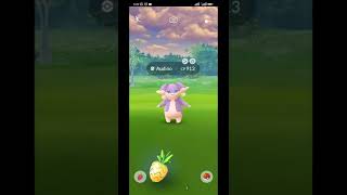 Catch Shiny Audino  Pokemon Go [upl. by Aniret36]