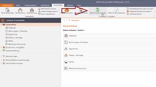 WISO Hausverwalter  Offene Posten erzeugen [upl. by Ecinnej]