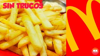 Como hacer Papas Fritas tipo MCdonalds [upl. by Nodababus]