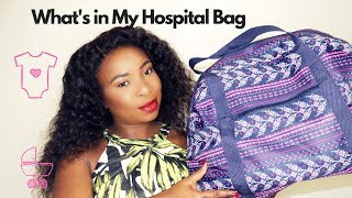 WHAT’S IN MY HOSPITAL BAG 2019  Tondie Phophi [upl. by Calva]