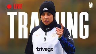 LIVE TRAINING  Real Madrid Femenino v Chelsea Women  UWCL Group Stage  141123  Chelsea FC [upl. by Nirrat544]