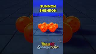 Summon Shenron  DRAGON BALL Sparking Zero sparkingzero dragonball dragonballgames gamingvideo [upl. by Eirojram488]