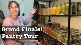 Canning Every Day For a Whole Month  Pantry Tour  everybitcountschallenge [upl. by Ailemrac]