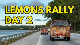 Day 2 of Our ROAD TRIP thru New England in 3 VINTAGE VWs on The 2022 LEMONS Fall Failiage Tour [upl. by Haimes]