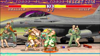 Street Fighter 2 Champion Edition  Dhalsim Arcade Hardest [upl. by Morie]