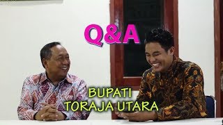 QampA Bupati Toraja Utara quotDr Kalatiku Paembonanquot [upl. by Emmie]