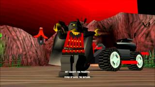 LEGO Racers Boss Intro  Basil the Batlord [upl. by Sug419]