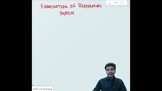 Examination of Respiratory system part 1 Dr medray [upl. by Nwahsd587]