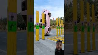 3d animation car crossover the road automobile vfxind funny vfxmdr vfxworld motionvfx shorts [upl. by Ahsetel374]