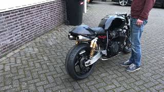 Yamaha XJR 1300 cafe racer sound [upl. by Low]